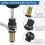 Set di 6 Pinze per Rivetti, Dadi A Pressione, Pinze per Rivetti, Set di Rivetti per M3-M10 con 60 Pezzi di Dadi 3