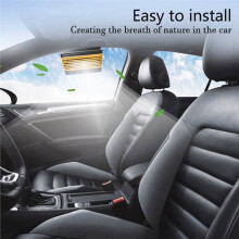 Car Solar Power Fan USB Rechargeable Exhaust Fan Air Radiator Car Air Cooler Ventilator