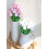 10pcs Pink Artificial Tulip Flowers, Real Touch, 34cm 2