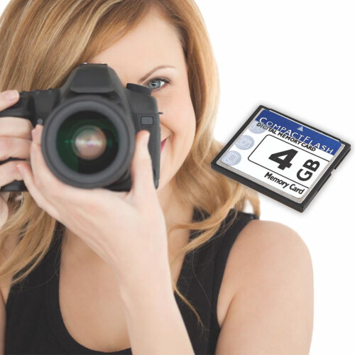 Κάρτα μνήμης CF υψηλής ταχύτητας Compact Flash CF για ψηφιακή φωτογραφική μηχανή (4GB) 1