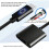 Προσαρμογέας ακουστικών USB-C σε 3,5 χιλ. με μικρόφωνο και διαχωριστή φόρτισης, 2