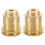 Lot de 2 douilles E27 en cuivre pour ampoule. 4