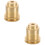 Lot de 2 douilles E27 en cuivre pour ampoule. 8