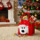 Weihnachtsgeschenktüte – Polyesterfilz, 9,5 cm Würfel, 5 4