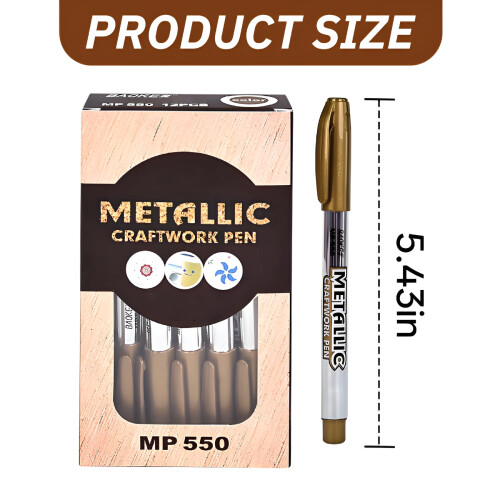 Goldener Glasstift, goldener Lackstift, Gold 1