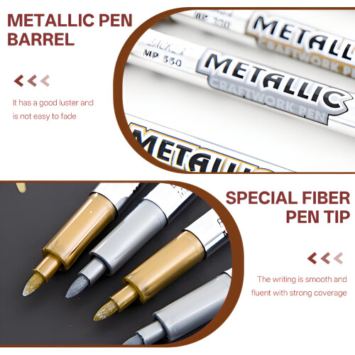 Goldener Glasstift, goldener Lackstift, Gold 2
