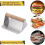 Stainless Steel Hamburger Patty Maker with Wood Handle 3
