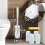 Disposable Toilet Brush Set with 40 Refills & Wall Mount 5
