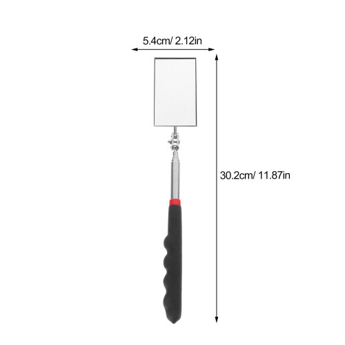 Inspection Mirror Mirrors Mechanic Tools for Extra Viewing Vehicle Flexible Adjustable Telescoping 1
