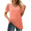 Γυναικεία Casual T-shirts με V λαιμόκοψη, Ελβετικές, Πουά, Φουσκωτές, Διαφανείς Μπλούζες 5