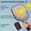 Σετ κουπιών Pickleball με ρακέτες από fiberglass σε floral σχέδια, 2 μπάλες και τσάντα – 4