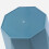 Polygon small wastebasket durable bathroom kitchen 8