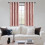 Microfiber Blackout Curtains with Silver Grommets, 52" x 4