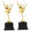 2pcs Dance Competition Trophy Dance Trophy Exquisite Dance Trophy Ballet Students Dance Trophy 4