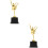 2pcs Dance Competition Trophy Dance Trophy Exquisite Dance Trophy Ballet Students Dance Trophy 6