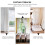 1Pair Multifunctional Curtain Tiebacks Stylish Simple Tiebacks for Home 3