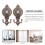1Pair Multifunctional Curtain Tiebacks Stylish Simple Tiebacks for Home 4