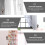 1Pair Multifunctional Curtain Tiebacks Stylish Simple Tiebacks for Home 5