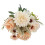 Bouquet di rose e crisantemi artificiali – Oro rosa, 2
