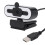 1080P HD Webcam with 120 Wide Angle, Ring Light & Mic 1