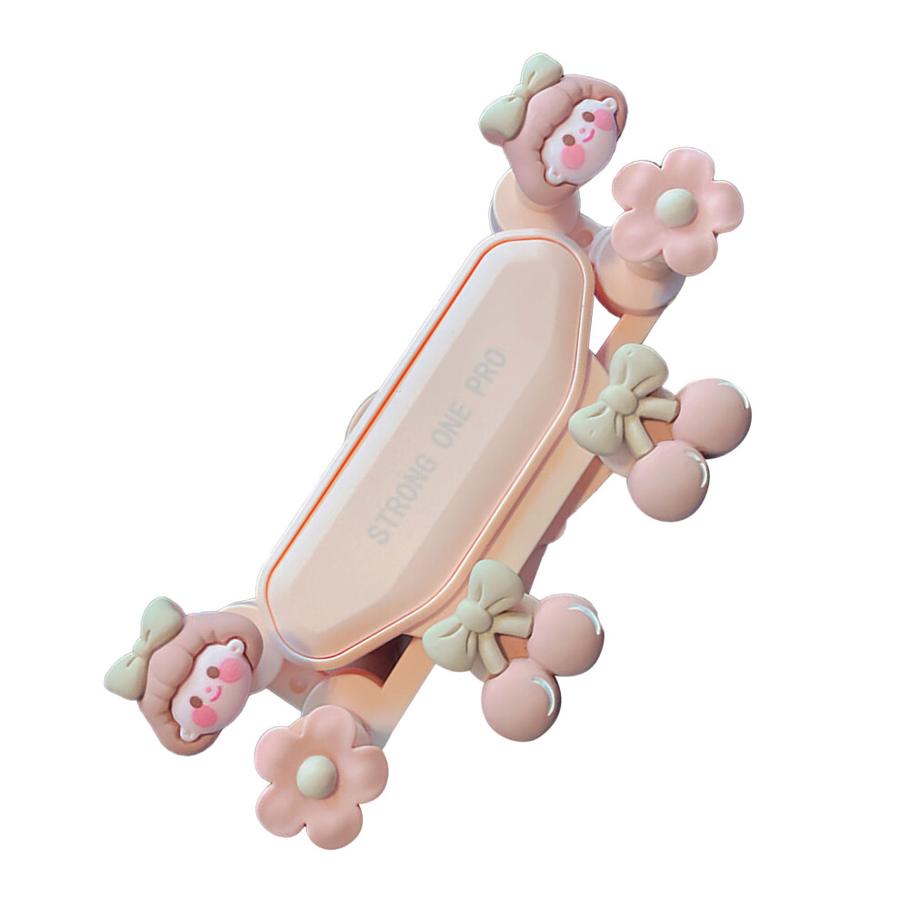 Universal Shockproof Phone Mount For Ios 4-7In With Flexible Touch Pink 4911389513011