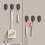 Heavy-Duty Magnetic Hooks Rust-Resistant 1.5x2.6x1.3 In 5
