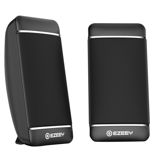 1 Pair USB Loudspeaker Practical Desktop Computer Speakers for Home Use 1