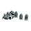Shower Door Rollers Metal Replacement 10 Pcs 8