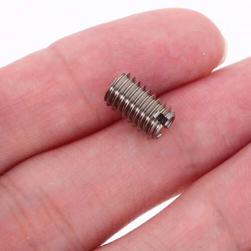 10 Pcs Thread Repair Inserts Threaded Sleeves Assorted Thread Inserts Kit Thread Inserts Thread Reinforce Repair Tool Thread Slotted Inserts 2