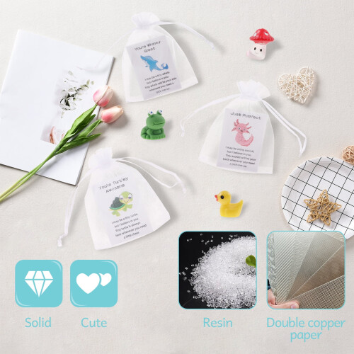 Employee Appreciation Note Cards Bulk Set Animal and 1