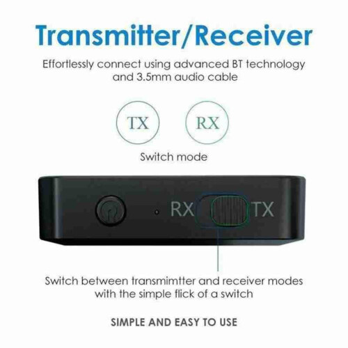 Bluetooth 5.0 lydsender/modtager 2-i-1 RCA Z8 1