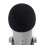 Protetor de espuma contra vento para microfone Blue Yeti - Filtro pop profissional para microfones de 2,5 polegadas de diâmetro, capa de esponja 4