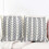 Fodere per cuscini in lino a pois neri, stile rustico, 18x18 2