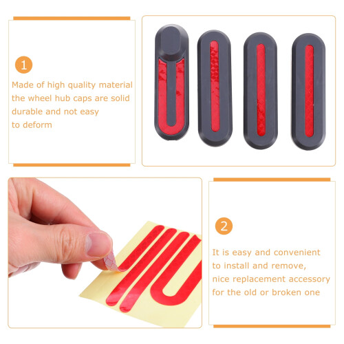 Radnabenabdeckungen für Xiaomi Mi Elektroroller 2