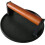 2-Pack 7.08" Cast Iron Burger Press with Wood Handle – Compatible with Blackstone, Camp Chef, Pit Boss, Weber Griddles 5
