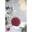 Rode bessenbalornament 6,5 x 6,5 inch, set van 3 6