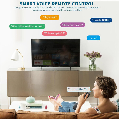 Ersatzfernbedienung für TCL Android-Fernseher RC813 2