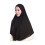 Muslimsk hijab-skjerf til dame, svart 2