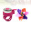 Kids Bike Bell Pink Plastic 1 Set 8