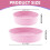 1 Pcs Baking Silicone Cake Pan, Cheesecake Water Bath Protector, Round Silicone Springform Pan for Cheesecake Baking Mold 2