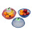 Cesta de frutas em tela metálica com tampa, 25 cm (10 polegadas) 5