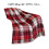 Fleece Buffalo Plaid -heittohuopa Punainen Musta 3