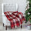 Fleece Buffalo Plaid -heittohuopa Punainen Musta 6