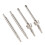 CVD Set, 4 Antriebswellen + Muttern für Traxxas 5