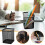 Black Square Pen Holder 2-Pack 6