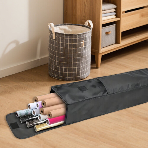 Wrapping Paper Storage Bag – 9-Roll Capacity, Waterproof 1