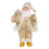 Boneco de Papai Noel de 30 cm (12 polegadas) em pose natalina, perfeito para decoração de janela. 2