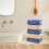 Charisma Towels Σετ 5 πετσετών προσώπου από βαμβάκι, μαλακές βαμβακερές πετσέτες 4