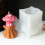 Håndlaget sopphuslysform Epoxyharpiksformer Silikonformer 6