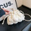 Gewatteerde mini-puffer crossbodytas voor dames (1 stuk) 2